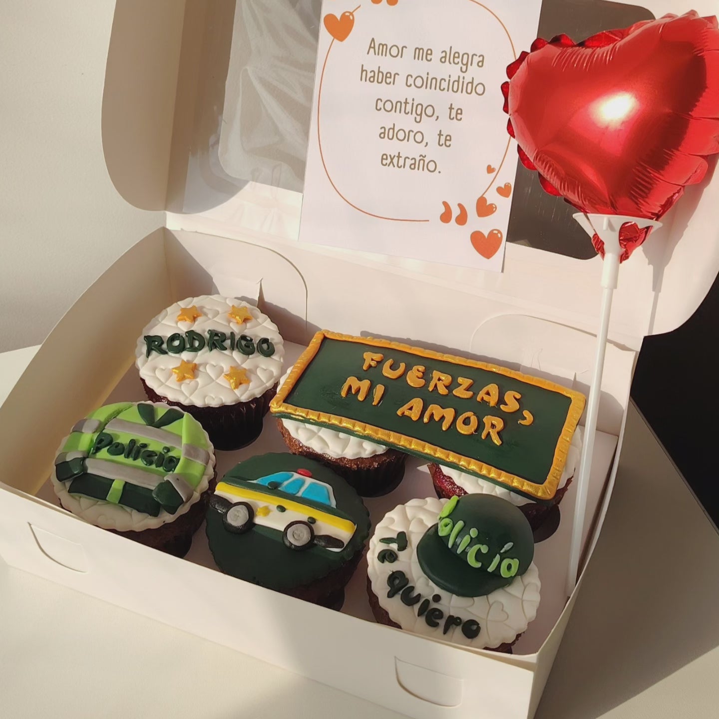 Cupcakes - Policía