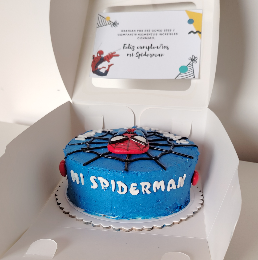 MiniCake Spider Man - Hombre Araña