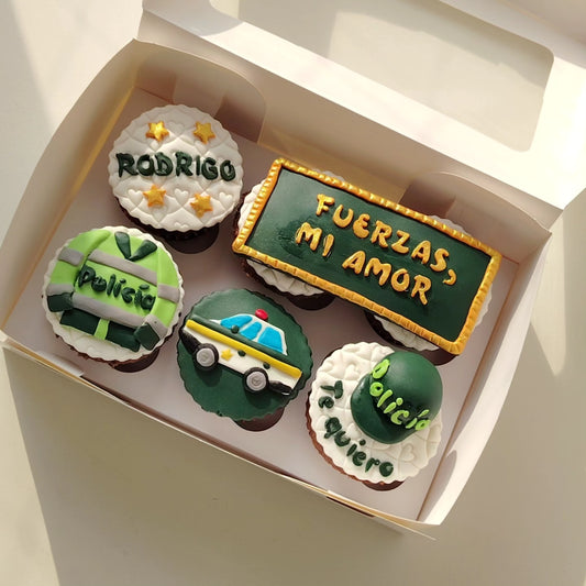 Cupcakes - Policía